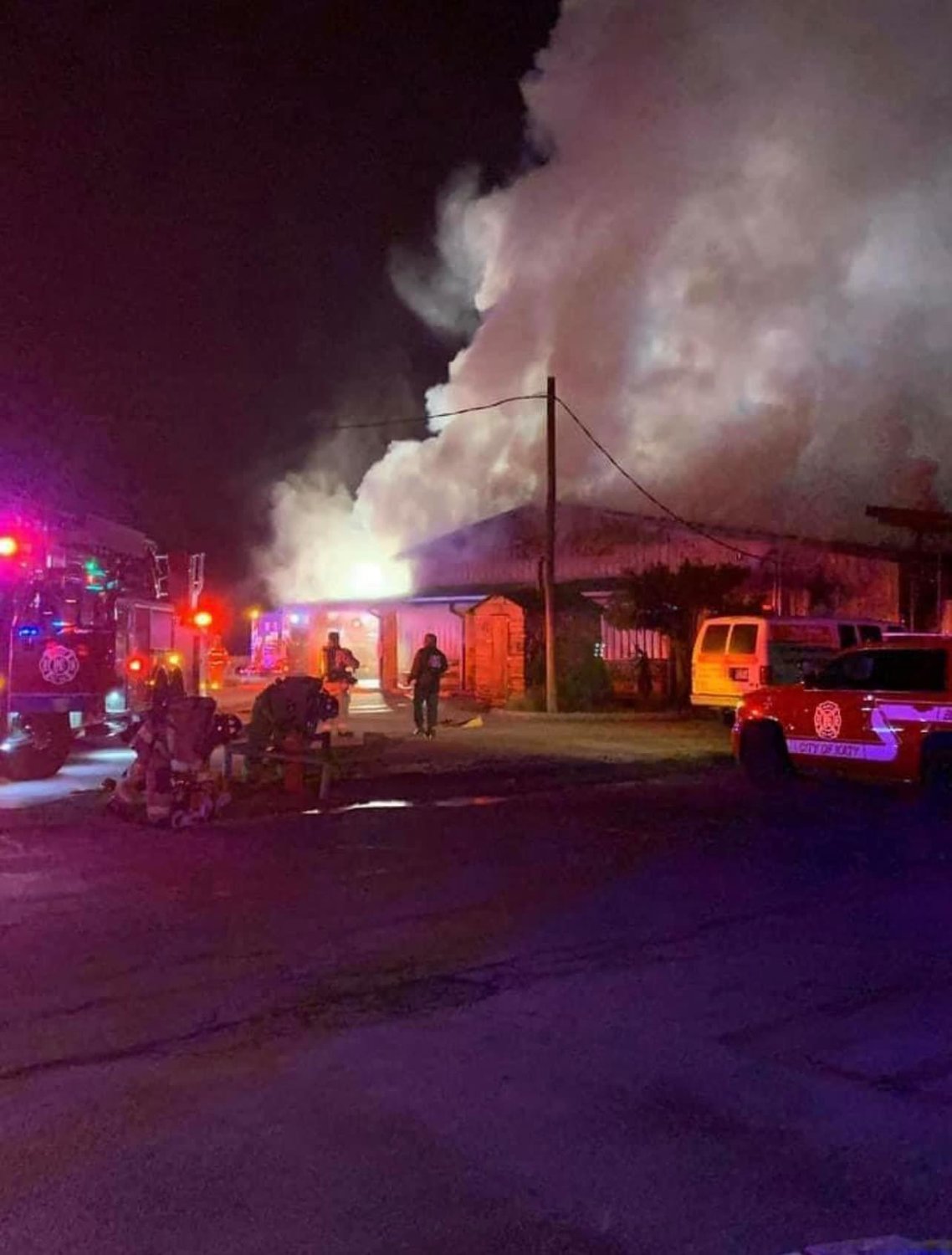 Multiple fire departments worked in tandem to fight the Midway BBQ fire, but damage was still severe. No firefighters or civilians were injured in the blaze.